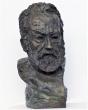 buste de Victor Hugo réalisé en terre puis en bronze 2020