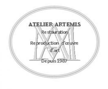 Logo de martine vernisse atelier artémis